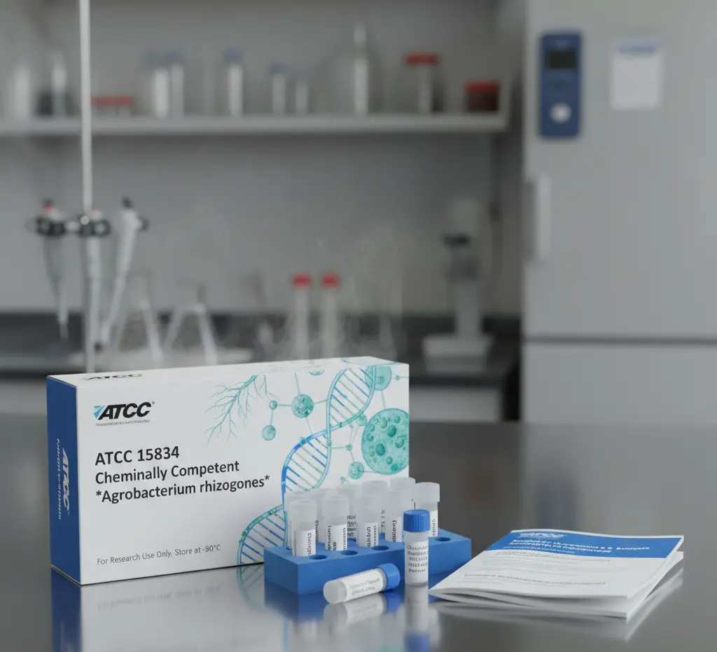 ATCC15834 Chemically Competent Agrobacterium Rhizobium rhizogenes, 6x 50 uL