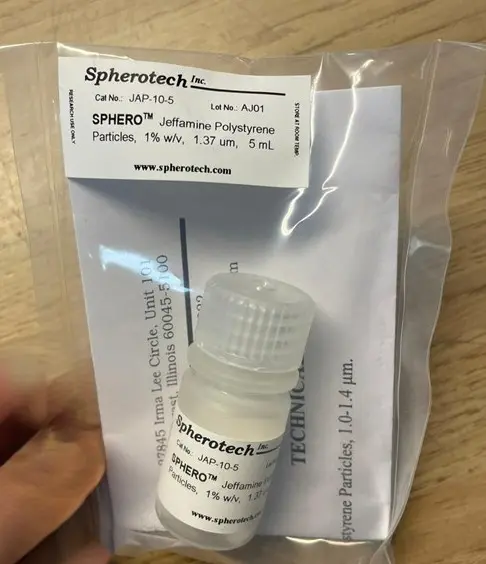 SPHERO Amino Polystyrene Particles, 2.5%w/v, 0.2 0.3µm, 10mL