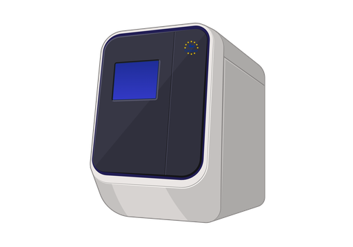 [GEN-LI-CF-P1000] Mini PCR Plate Spinner for Two PCR Plates With Digital Controls